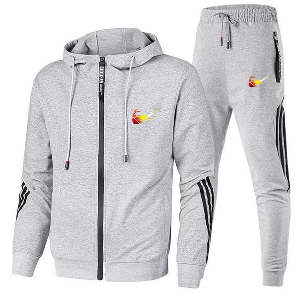 2 pieces sets tracksuit men hooded sweatshirt pants pullover hoodie sportwear suit ropa hombre casual clothes size s-4xl2900, Gray
2 pieces sets tracksuit men hooded sweatshirt pants pullover hoodie sportwear suit ropa hombre casual clothes size s-4xl2900, Gray