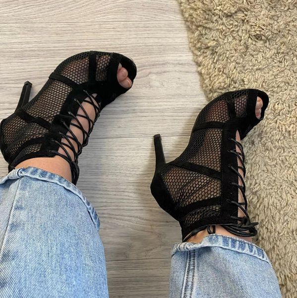 sandals mesh cutout high heel sandals summer women high shoes black ballroom boots salsa tango shoes girl fashion party sandalias 230225
sandals mesh cutout high heel sandals summer women high shoes black ballroom boots salsa tango shoes girl fashion party sandalias 230225