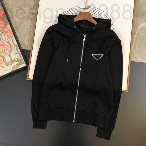 men's jackets designer zipper jacket autumn winter fashion triangle hooded coat men women casual hoodie pure cotton cardigan sweatshirt, Black;brown
men's jackets designer zipper jacket autumn winter fashion triangle hooded coat men women casual hoodie pure cotton cardigan sweatshirt, Black;brown