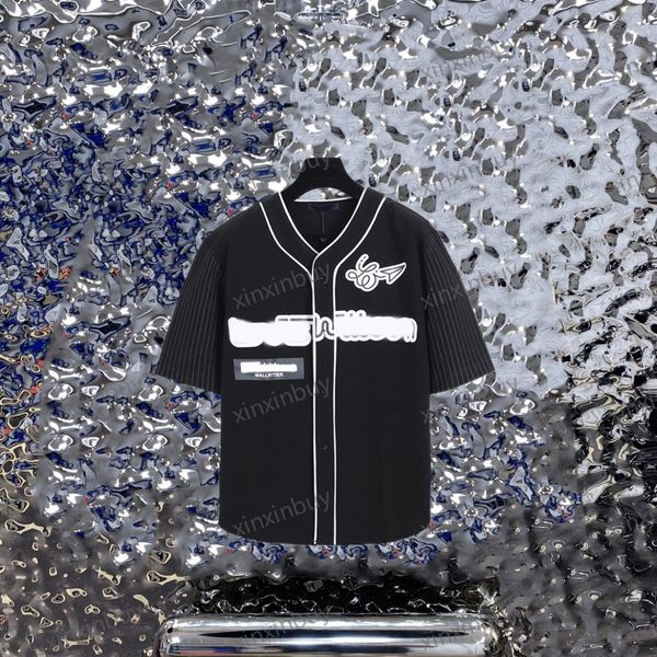 xinxinbuy men designer tee t shirt 23ss baseball 00 letter print short sleeve cotton women white black khaki s-2xl, Black;brown
xinxinbuy men designer tee t shirt 23ss baseball 00 letter print short sleeve cotton women white black khaki s-2xl, Black;brown