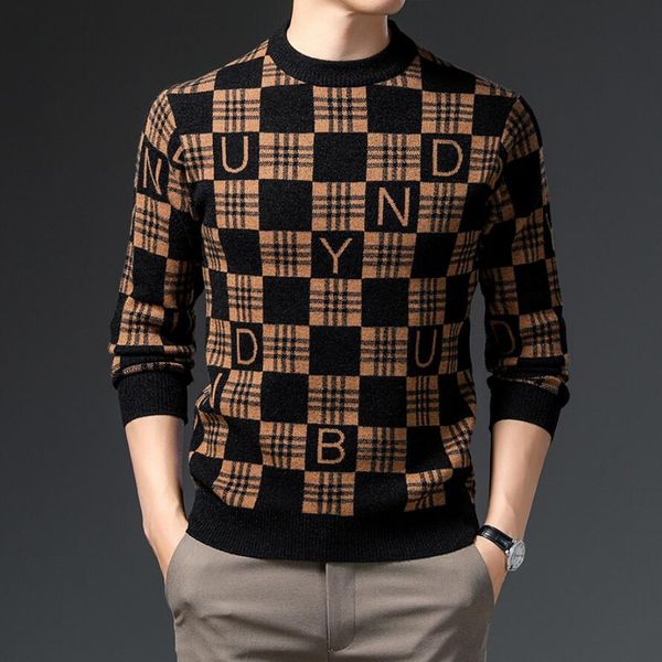 2023 men's sweaters new european station fashion autumn men's sweater autumn winter knit sweater spring autumn coat, White;black
2023 men's sweaters new european station fashion autumn men's sweater autumn winter knit sweater spring autumn coat, White;black