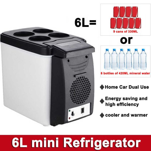 6 liter mini lightweight dual-use insulated cooler container 12v semiconductor car refrigerator ice box r230225
6 liter mini lightweight dual-use insulated cooler container 12v semiconductor car refrigerator ice box r230225