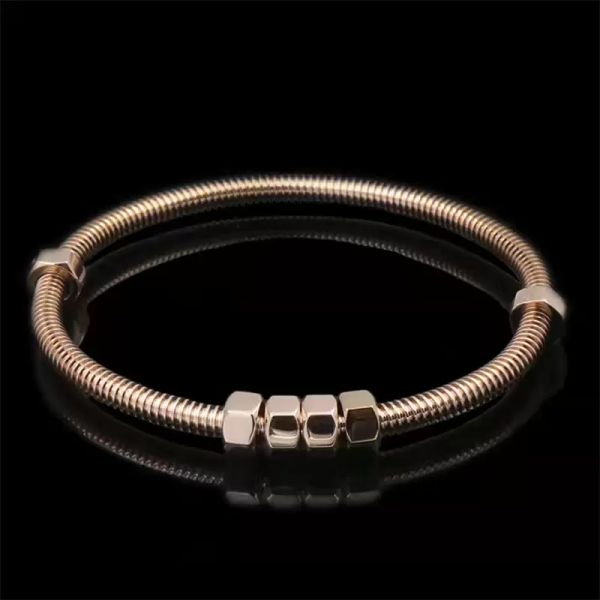 luxury gold cuff bracelet titanium six screws love bracelet european classic screw bracelet designer 316l jewelry gifts, Black
luxury gold cuff bracelet titanium six screws love bracelet european classic screw bracelet designer 316l jewelry gifts, Black