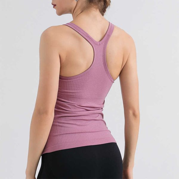 racerback yoga tank lu-23 snug fit sleeveless yoga shirt brushed women workout sports shirt with padded bra, White
racerback yoga tank lu-23 snug fit sleeveless yoga shirt brushed women workout sports shirt with padded bra, White