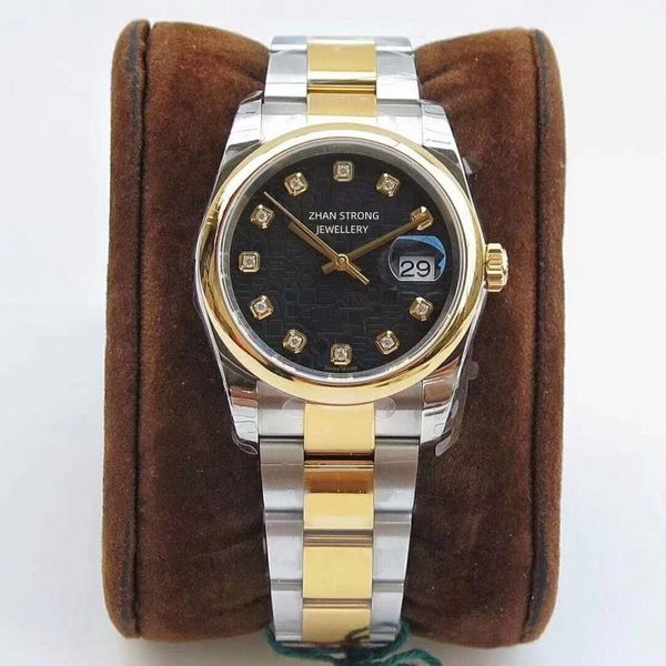 41mm men's watch silver smooth bezel automatic mechanical watches diamond number stainless steel designer mens wristwatch sports waterp, Slivery;golden
41mm men's watch silver smooth bezel automatic mechanical watches diamond number stainless steel designer mens wristwatch sports waterp, Slivery;golden
