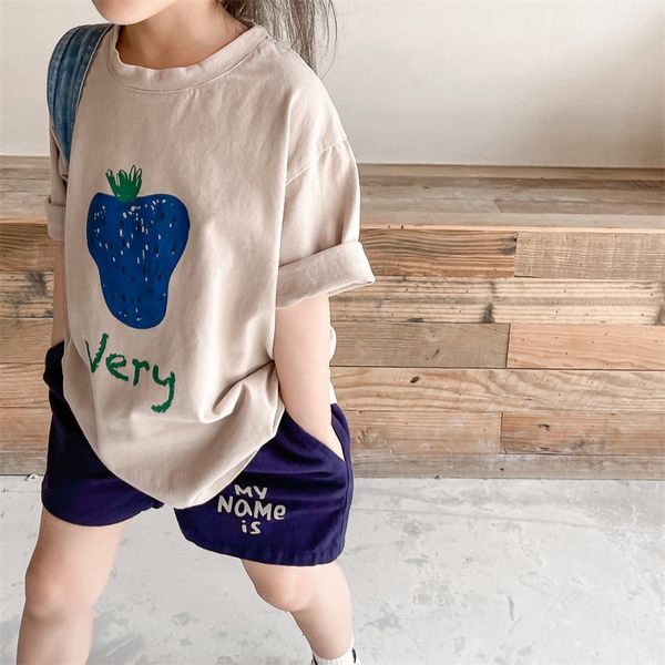 tshirts 1860c children's shirt summer korean hemp cotton baby boy's short sleeve cartoon girl's bottoming 230225, Blue
tshirts 1860c children's shirt summer korean hemp cotton baby boy's short sleeve cartoon girl's bottoming 230225, Blue