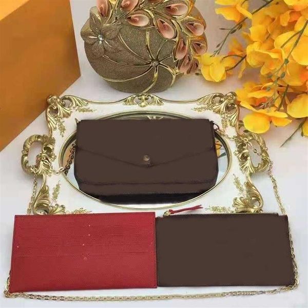 2021 3 piece set ladies shoulder bags messenger chain strap hand carry wallet with box and dust bag 000302e
2021 3 piece set ladies shoulder bags messenger chain strap hand carry wallet with box and dust bag 000302e