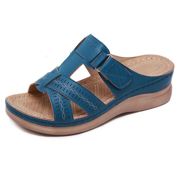 sandals summer women wedge sandals premium orthopedic open toe sandals vintage anti-slip leather casual female platform retro shoes 230225, Black
sandals summer women wedge sandals premium orthopedic open toe sandals vintage anti-slip leather casual female platform retro shoes 230225, Black