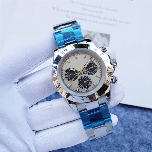 luxury sapphire mens automatic mechanical glass 40mm solid clasp montre de luxe super waterproof movement wristwatches, Slivery;golden
luxury sapphire mens automatic mechanical glass 40mm solid clasp montre de luxe super waterproof movement wristwatches, Slivery;golden