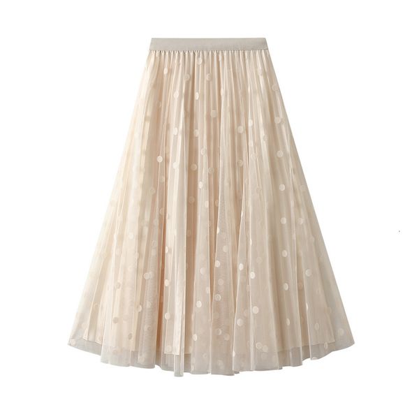 skirts polka dot tulle long for women in spring summer high waist drape double sided pleated with large swing a line 230225, Black
skirts polka dot tulle long for women in spring summer high waist drape double sided pleated with large swing a line 230225, Black