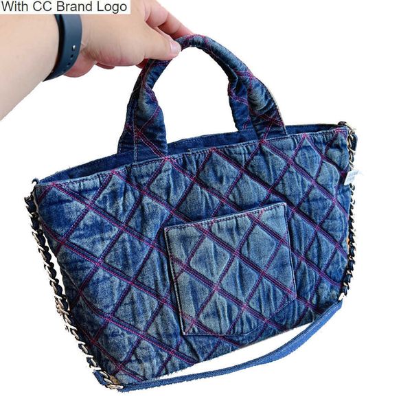 luxury cc totes classic diamond lattice totes shoulder bags denim large capacity shopping handbags france brand women silver metal hardware
luxury cc totes classic diamond lattice totes shoulder bags denim large capacity shopping handbags france brand women silver metal hardware