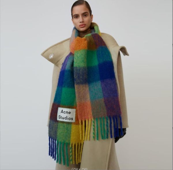 scarves winter sheep camel hair wool mohair rainbow plaid scarf shawl for men and women, Blue;gray
scarves winter sheep camel hair wool mohair rainbow plaid scarf shawl for men and women, Blue;gray