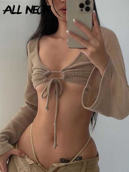 allneon 90s aesthetics ruched bandage ribbed crop vintage y2k streetwear hollow out flare sleeve khaki t-shirts summer 0225, White
allneon 90s aesthetics ruched bandage ribbed crop vintage y2k streetwear hollow out flare sleeve khaki t-shirts summer 0225, White
