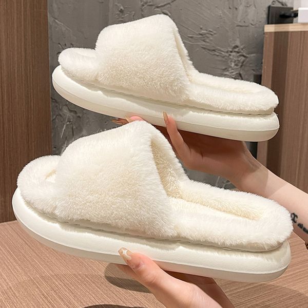 slippers fluffy fur home slippers women winter non-slip indoor floor shoes thick bottom home cotton furry slippers flip flops 230225, Black
slippers fluffy fur home slippers women winter non-slip indoor floor shoes thick bottom home cotton furry slippers flip flops 230225, Black