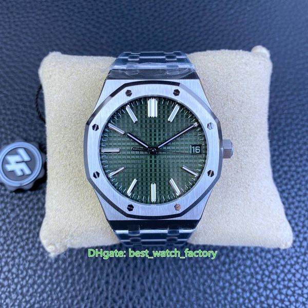 2023 new style mens watch zf maker super quality 41mm x 10.4mm 15500 15510st.04 green dial 904l steel cal.4302 movement mechanical automatic, Slivery;brown
2023 new style mens watch zf maker super quality 41mm x 10.4mm 15500 15510st.04 green dial 904l steel cal.4302 movement mechanical automatic, Slivery;brown