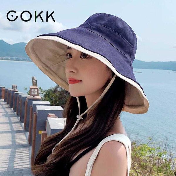 wide brim hats bucket hat women anti-uv wide brim cotton sun hats for women vacation summer panama foldable large brim korean beach sun hat, Blue;gray
wide brim hats bucket hat women anti-uv wide brim cotton sun hats for women vacation summer panama foldable large brim korean beach sun hat, Blue;gray