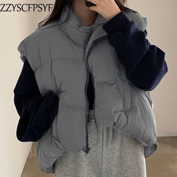 women s vests selling korean cropped black vest women casual warm woman waistcoat female fashion sleeveless jacket womens vest puffer 230225, Black;white
women s vests selling korean cropped black vest women casual warm woman waistcoat female fashion sleeveless jacket womens vest puffer 230225, Black;white
