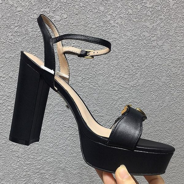 summer women sandals luxury designer classic buckle genuine leather shoe platform 13cm heel strap big size shoes 35-42 wedding high heels sa, Black
summer women sandals luxury designer classic buckle genuine leather shoe platform 13cm heel strap big size shoes 35-42 wedding high heels sa, Black
