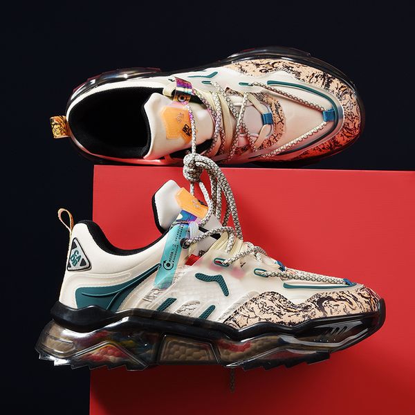 dress shoes spring high-quality sneakers men and women dad platform fashion graffiti casual sports for couple 230225, Black
dress shoes spring high-quality sneakers men and women dad platform fashion graffiti casual sports for couple 230225, Black