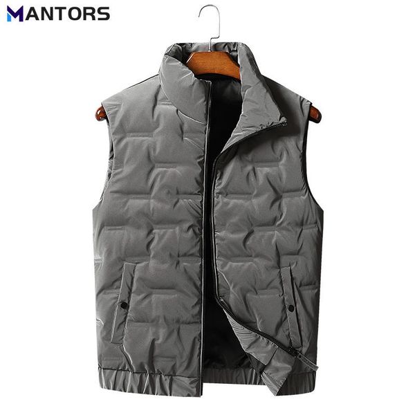 men s vests mantors waistcoat solid color sleeveless down vest jacket autumn winter warm coat casual waterproof colthing 5xl 230225, Black;white
men s vests mantors waistcoat solid color sleeveless down vest jacket autumn winter warm coat casual waterproof colthing 5xl 230225, Black;white