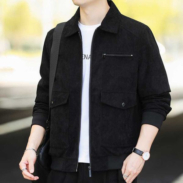men's jacket long-sleeved badge new baseball youth korean casual corduroy lapel wear nd1and1a, Black;brown
men's jacket long-sleeved badge new baseball youth korean casual corduroy lapel wear nd1and1a, Black;brown
