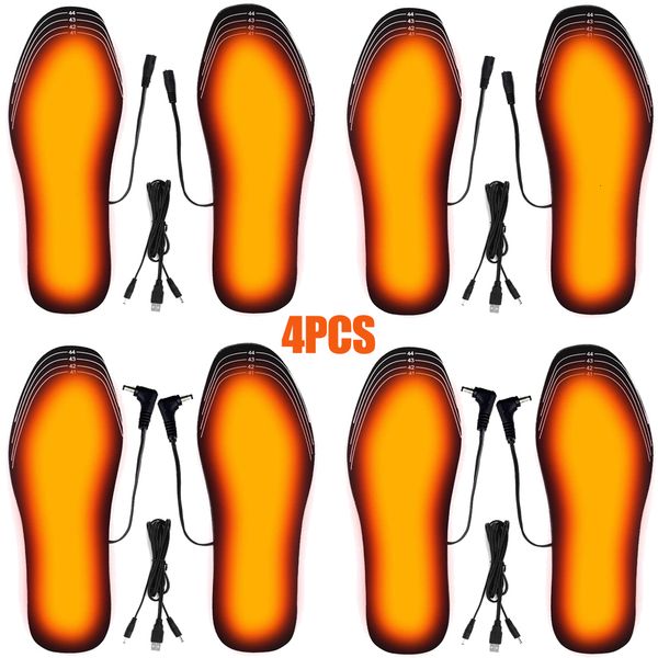 shoe parts accessories 4pcs usb heated shoe insoles electric foot warming pad feet warmer sock pad mat winter outdoor sports heating insole, White;pink
shoe parts accessories 4pcs usb heated shoe insoles electric foot warming pad feet warmer sock pad mat winter outdoor sports heating insole, White;pink