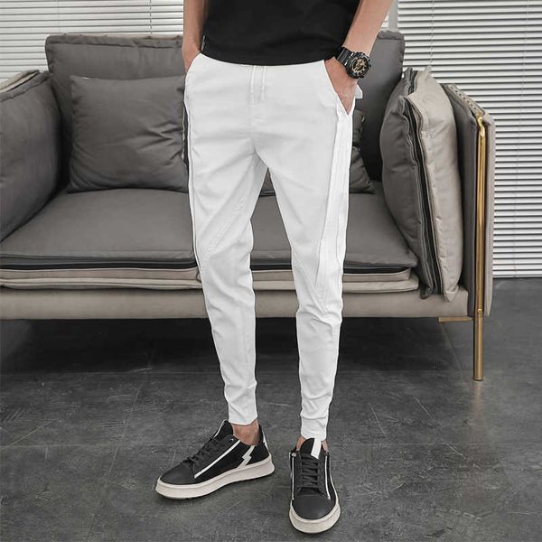 men's pants korean summer pants men fashion design 2023 slim fit men harem pants ankle length solid all match hip hop joggers trousers, Black
men's pants korean summer pants men fashion design 2023 slim fit men harem pants ankle length solid all match hip hop joggers trousers, Black