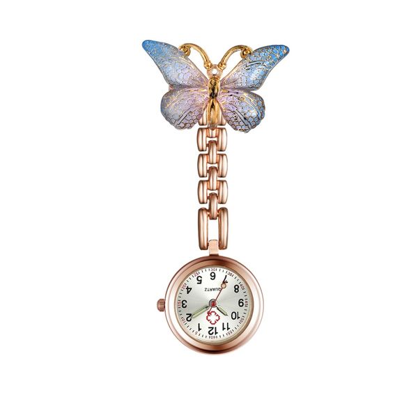 new butterfly nurse watch nursing watches delicate clip-on brooch quartz hanging pocket fob brooch ladies doctor clock, Slivery;golden
new butterfly nurse watch nursing watches delicate clip-on brooch quartz hanging pocket fob brooch ladies doctor clock, Slivery;golden