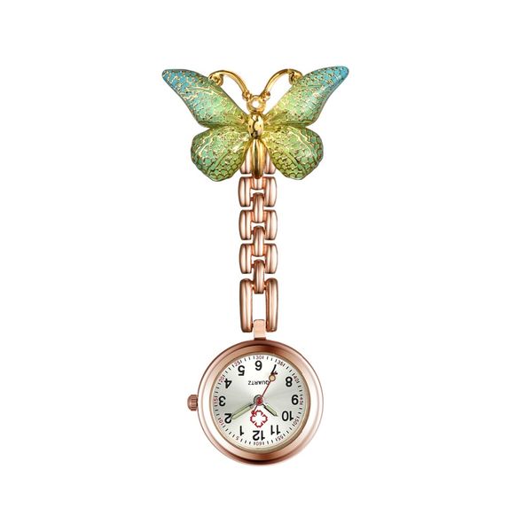 fashion butterfly nurse watch women men nursing stainless steel watches delicate clip-on brooch quartz hanging pocket fob brooch ladies doct, Slivery;golden
fashion butterfly nurse watch women men nursing stainless steel watches delicate clip-on brooch quartz hanging pocket fob brooch ladies doct, Slivery;golden