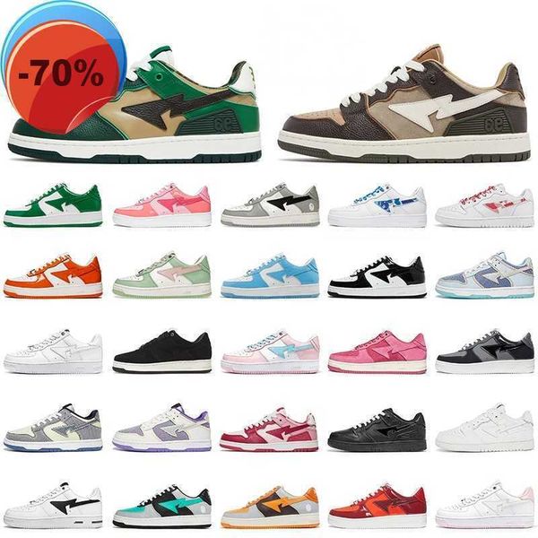 white ape sandals sk8 sta casual shoes classic designer camo black bapestaly green red orange bapely camouflage men women trainers sports
white ape sandals sk8 sta casual shoes classic designer camo black bapestaly green red orange bapely camouflage men women trainers sports