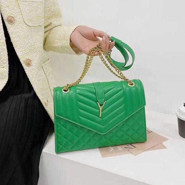 designer shoulder bag chain purse fashion clutch lady chain cowhide handbags card holder purse messenger women cross body bag
designer shoulder bag chain purse fashion clutch lady chain cowhide handbags card holder purse messenger women cross body bag
