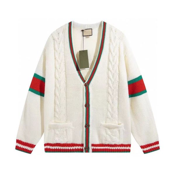 2023 designer men's and women's sweaters 2023 new pentagon star letters covered with jacquard long-sleeved knitted cardigan loose, White;black
2023 designer men's and women's sweaters 2023 new pentagon star letters covered with jacquard long-sleeved knitted cardigan loose, White;black