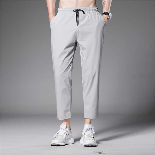 summer ice silk casual sports trousers men's fashion breathable pants recommendqpso, Black
summer ice silk casual sports trousers men's fashion breathable pants recommendqpso, Black