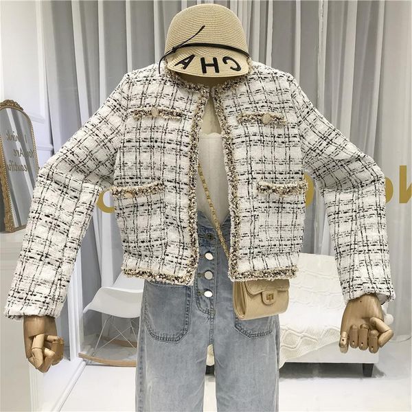 online celebrity jacket qnpqyx new women buttons pockets design tweed jackets tassel plaid coats female autumn osbxc, Black;brown
online celebrity jacket qnpqyx new women buttons pockets design tweed jackets tassel plaid coats female autumn osbxc, Black;brown