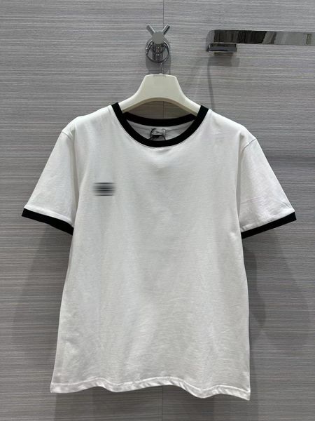 milan runway women's t-shirt 2023 spring summer o neck short sleeve fashion designer brand same style t-shirt 0226-3, White
milan runway women's t-shirt 2023 spring summer o neck short sleeve fashion designer brand same style t-shirt 0226-3, White