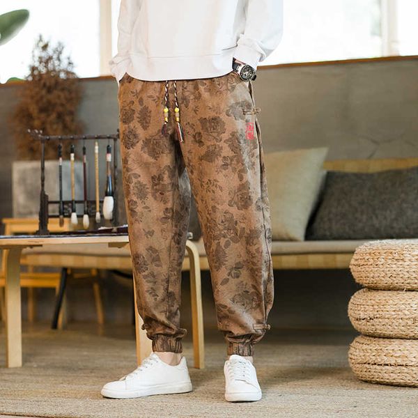 men's pants autumn and winter corduroy dark flower harem pants men's high street retro wide leg fashion plus size allmatch handsom, Black
men's pants autumn and winter corduroy dark flower harem pants men's high street retro wide leg fashion plus size allmatch handsom, Black