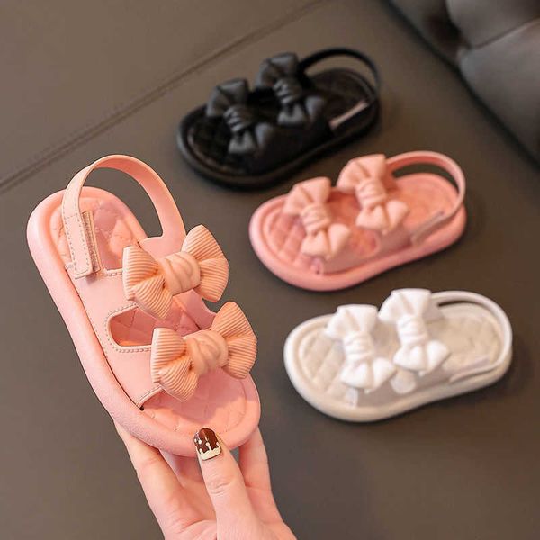 sandals kids sandals for girls bowknot princess shoes solid color 2022 summer nonslip breathable children casual beach shoes z0225, Black;red
sandals kids sandals for girls bowknot princess shoes solid color 2022 summer nonslip breathable children casual beach shoes z0225, Black;red