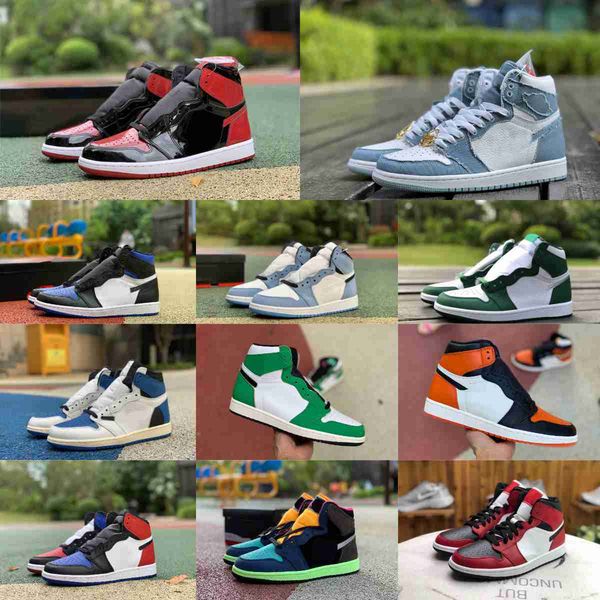 jumpman 1 1s high sports basketball shoes mens women chicago lost found denim unc to chicago bred patent prototype electro orange hyper roya
jumpman 1 1s high sports basketball shoes mens women chicago lost found denim unc to chicago bred patent prototype electro orange hyper roya