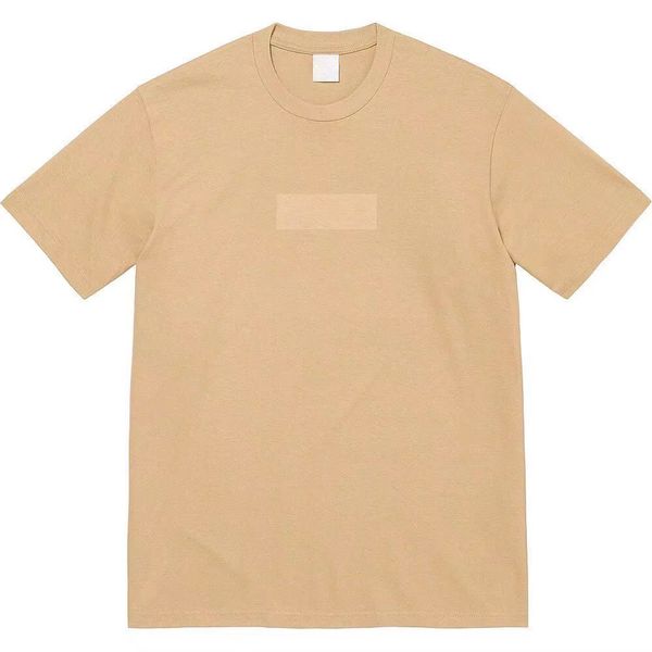 23ss week1 new style woman men's t-shirts classic box letter tee casual loose summer solid short sleeve fashion breathable high street, White;black
23ss week1 new style woman men's t-shirts classic box letter tee casual loose summer solid short sleeve fashion breathable high street, White;black