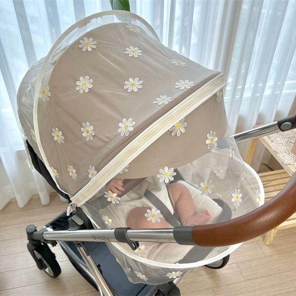 crib netting baby stroller mosquito net mesh breathable full cover daisy embroidery gauze sunshade summer 230225
crib netting baby stroller mosquito net mesh breathable full cover daisy embroidery gauze sunshade summer 230225