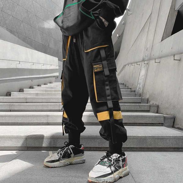 men's pants hip hop mens streetwear pants men cargo pants jogger casual trousers new multiple pockets harem pants male fashion sweatpan, Black
men's pants hip hop mens streetwear pants men cargo pants jogger casual trousers new multiple pockets harem pants male fashion sweatpan, Black