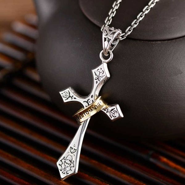gold ring set cross necklace personality long sweater chain imitation thai silver three-dimensional cross pendant jewelry
gold ring set cross necklace personality long sweater chain imitation thai silver three-dimensional cross pendant jewelry