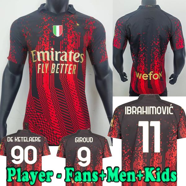 men's t-shirts in stock ibrahimovic 22 23 soccer jerseys ac milans giroud de ketelaere r. leao tonali theo 2023 2024 football shirt spe, White;black
men's t-shirts in stock ibrahimovic 22 23 soccer jerseys ac milans giroud de ketelaere r. leao tonali theo 2023 2024 football shirt spe, White;black