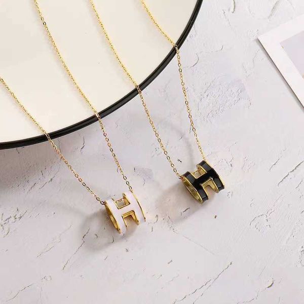 h letter necklace women's simple temperament versatile collar chain mesh red accessories h pendant, Silver
h letter necklace women's simple temperament versatile collar chain mesh red accessories h pendant, Silver