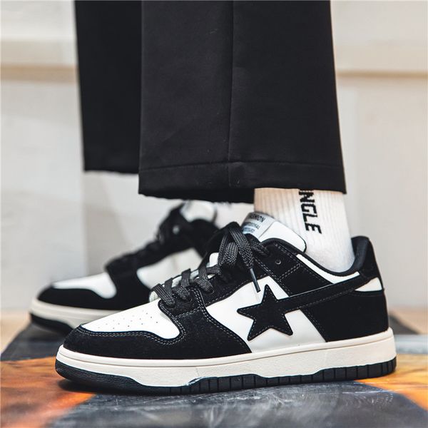 dress shoes autumn men casual sneakers fashion mixed colors star running sport tennis chunky trainers walking jogging footwear 230225, Black
dress shoes autumn men casual sneakers fashion mixed colors star running sport tennis chunky trainers walking jogging footwear 230225, Black