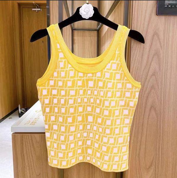 designer luxury quality women's tanks & camis new sleeveless knitted vest fashion suspender full of letter f print top, White
designer luxury quality women's tanks & camis new sleeveless knitted vest fashion suspender full of letter f print top, White