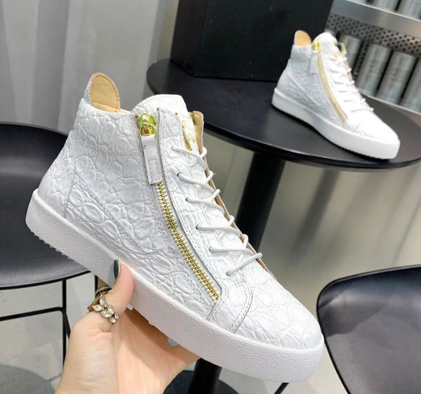 shoes giuseppe casual real leather sneakers men chaussures de designer loafers martin frankie the crocodile grain diamond j3, Black
shoes giuseppe casual real leather sneakers men chaussures de designer loafers martin frankie the crocodile grain diamond j3, Black