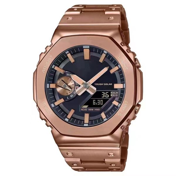original shock watch gm-b2100 sports digital quartz watch alloy dial full function world time steel band oak series, Slivery;golden
original shock watch gm-b2100 sports digital quartz watch alloy dial full function world time steel band oak series, Slivery;golden