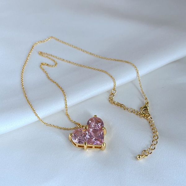 pendant necklaces necklace pink heart crystal real 18k gold plated dangles jewelries letter gift with dust bag for women accessories wholesa, Silver
pendant necklaces necklace pink heart crystal real 18k gold plated dangles jewelries letter gift with dust bag for women accessories wholesa, Silver