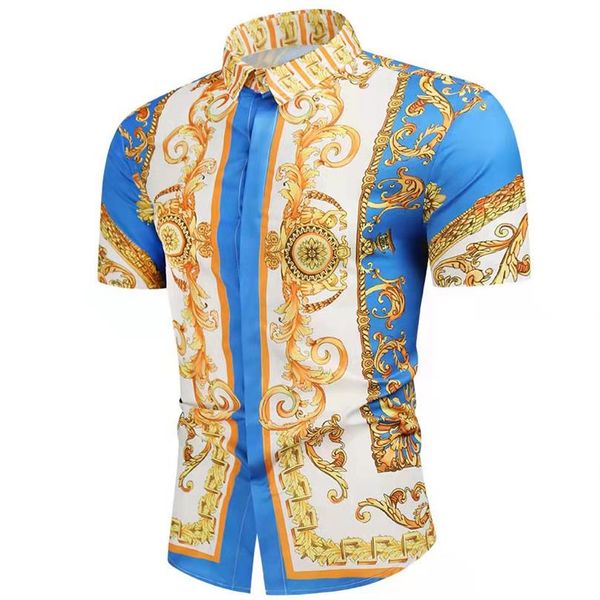 medusa short shirt new men's short-sleeved european and american style summer fashion luxury men clothing vacation 288a, White;black
medusa short shirt new men's short-sleeved european and american style summer fashion luxury men clothing vacation 288a, White;black